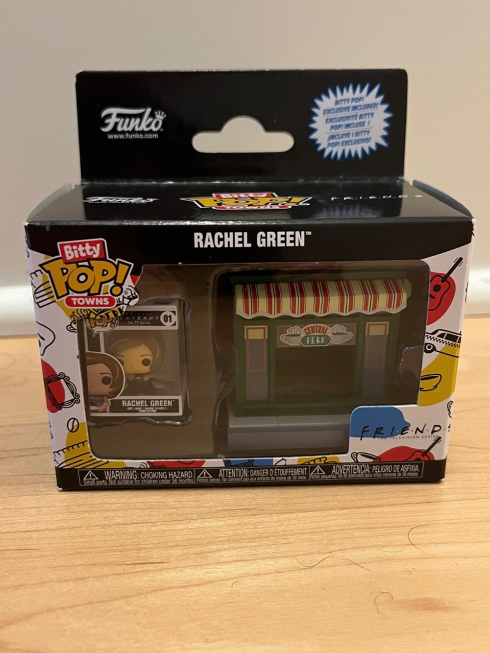 Funko Bitty Pop! Rachel Green with Central Perk Mini Set